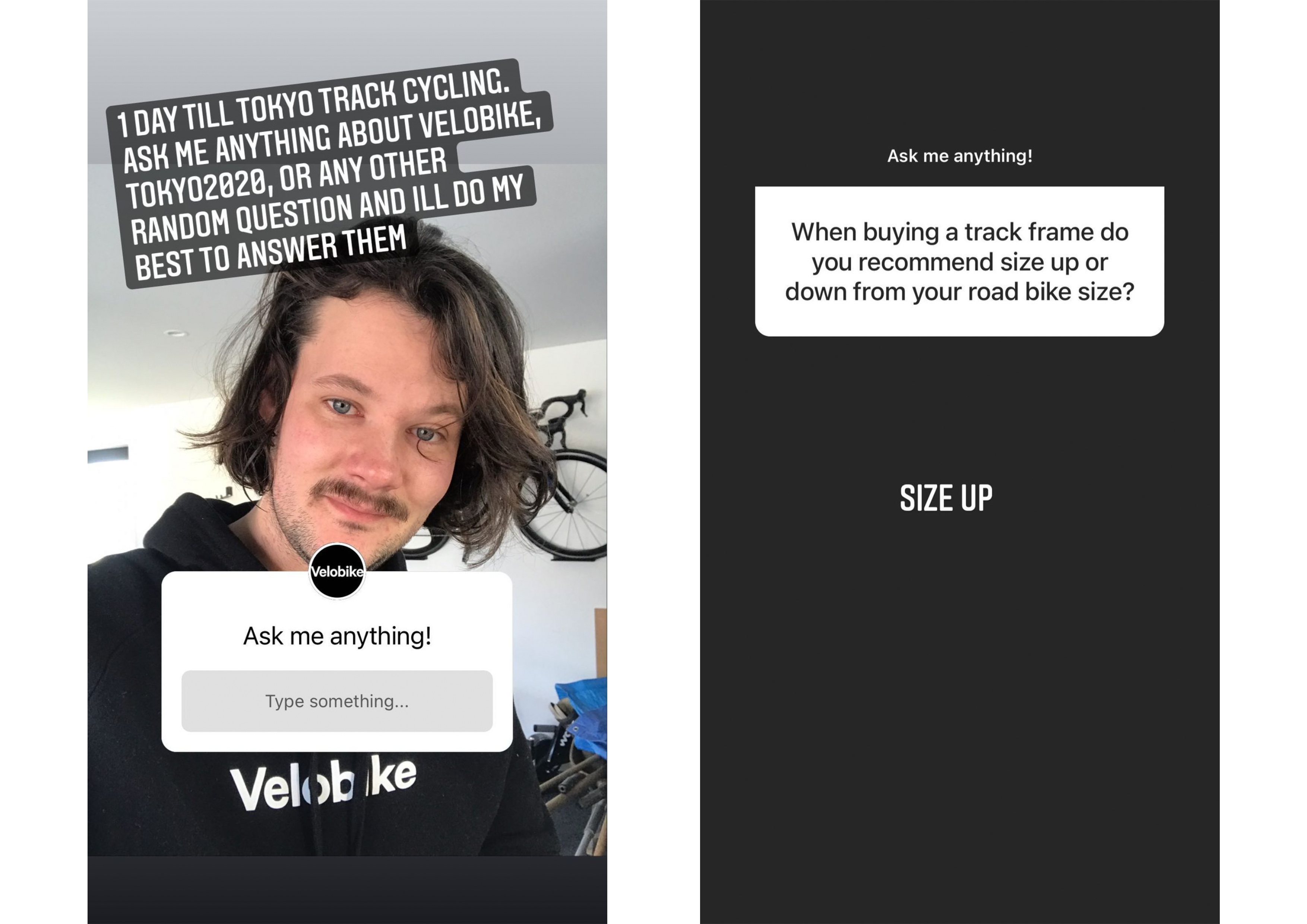 Velobike Instagram Q and A
