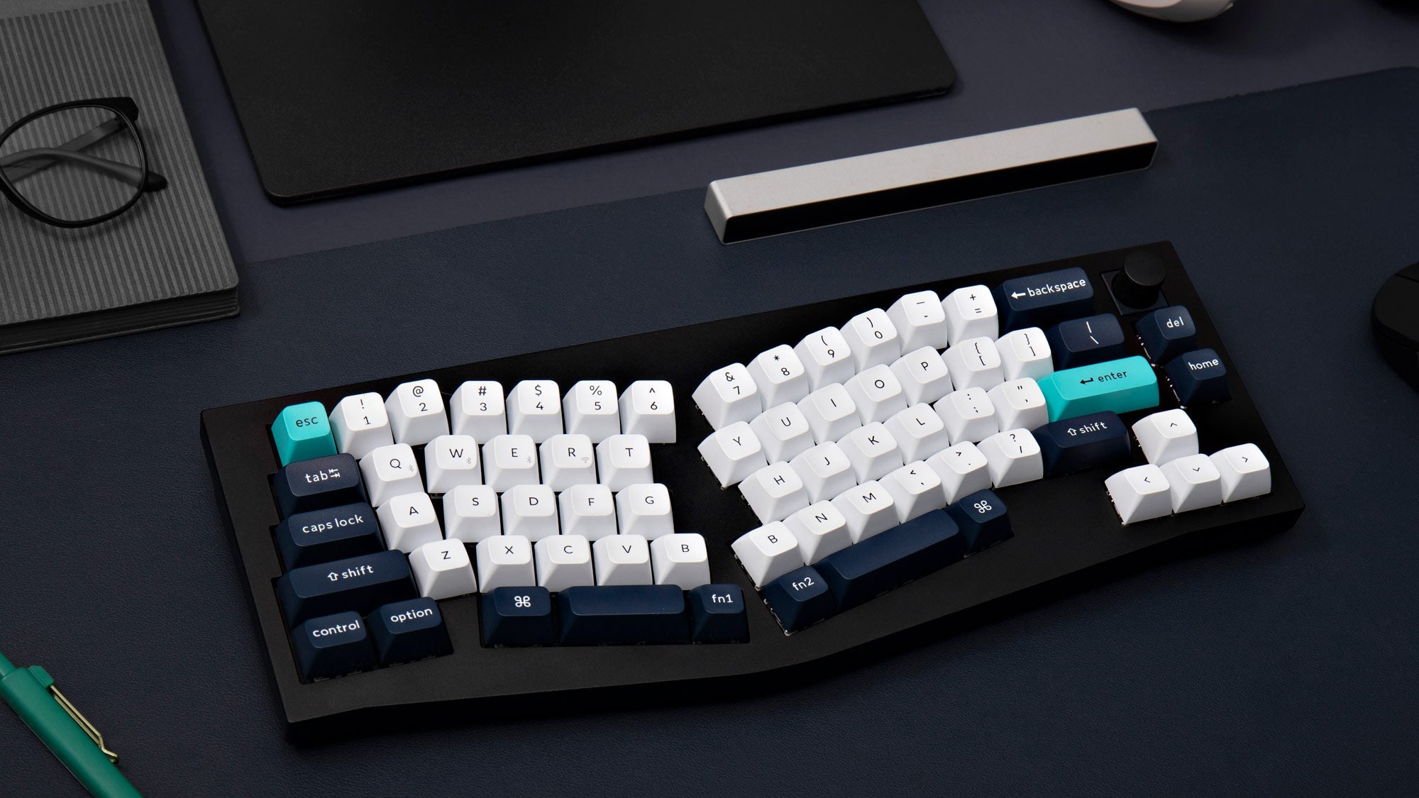 Keychron Q8 Max (Alice Layout) QMK/VIA ワイヤレス カスタムメカニカルキーボード