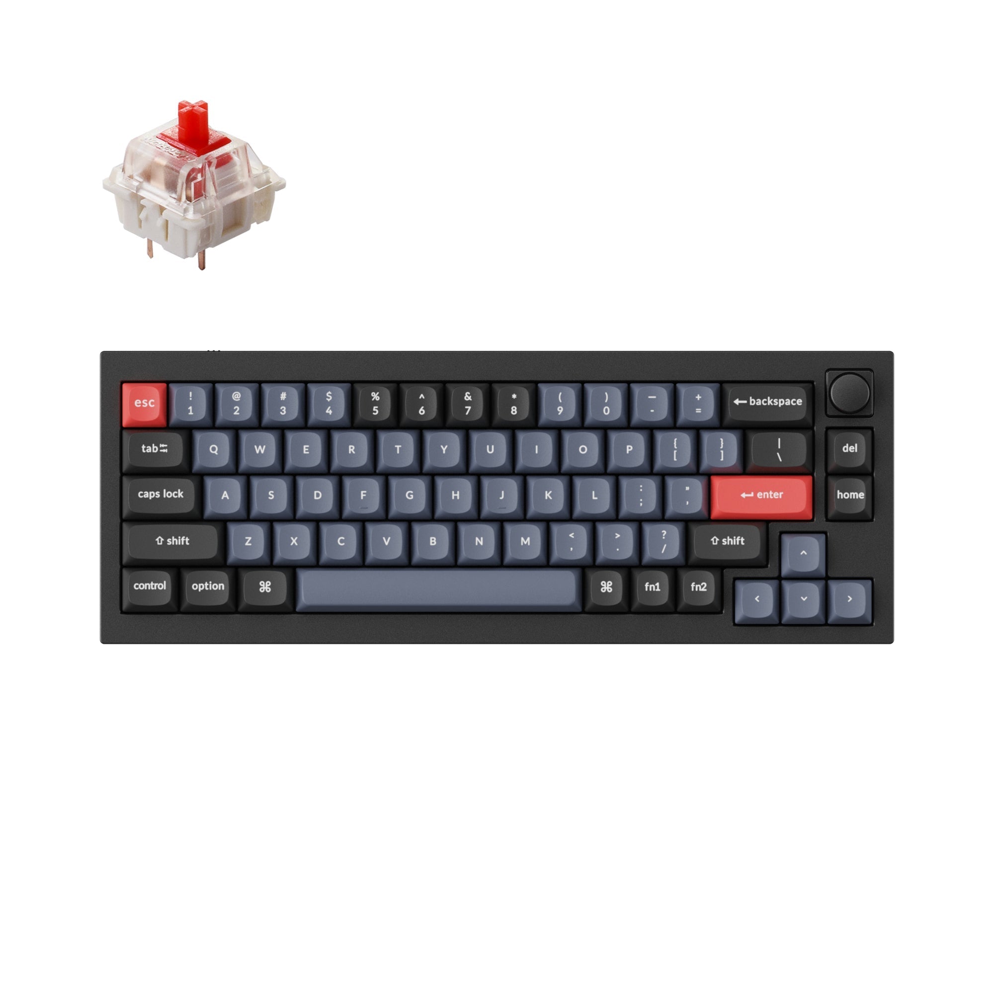 Keychron K3 Pro US/RGB/ホットスワップ茶軸＋トラベルポーチ - PC