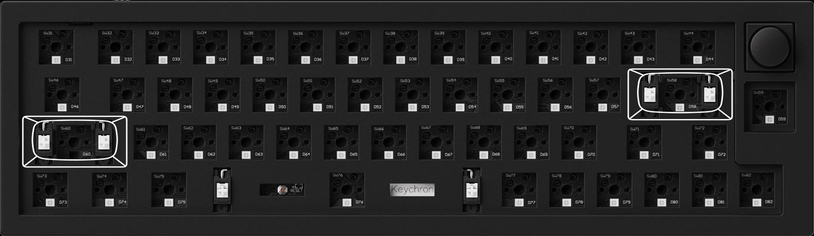 Keychron Q7 ANSI Layout Custom Mechanical Keyboard
