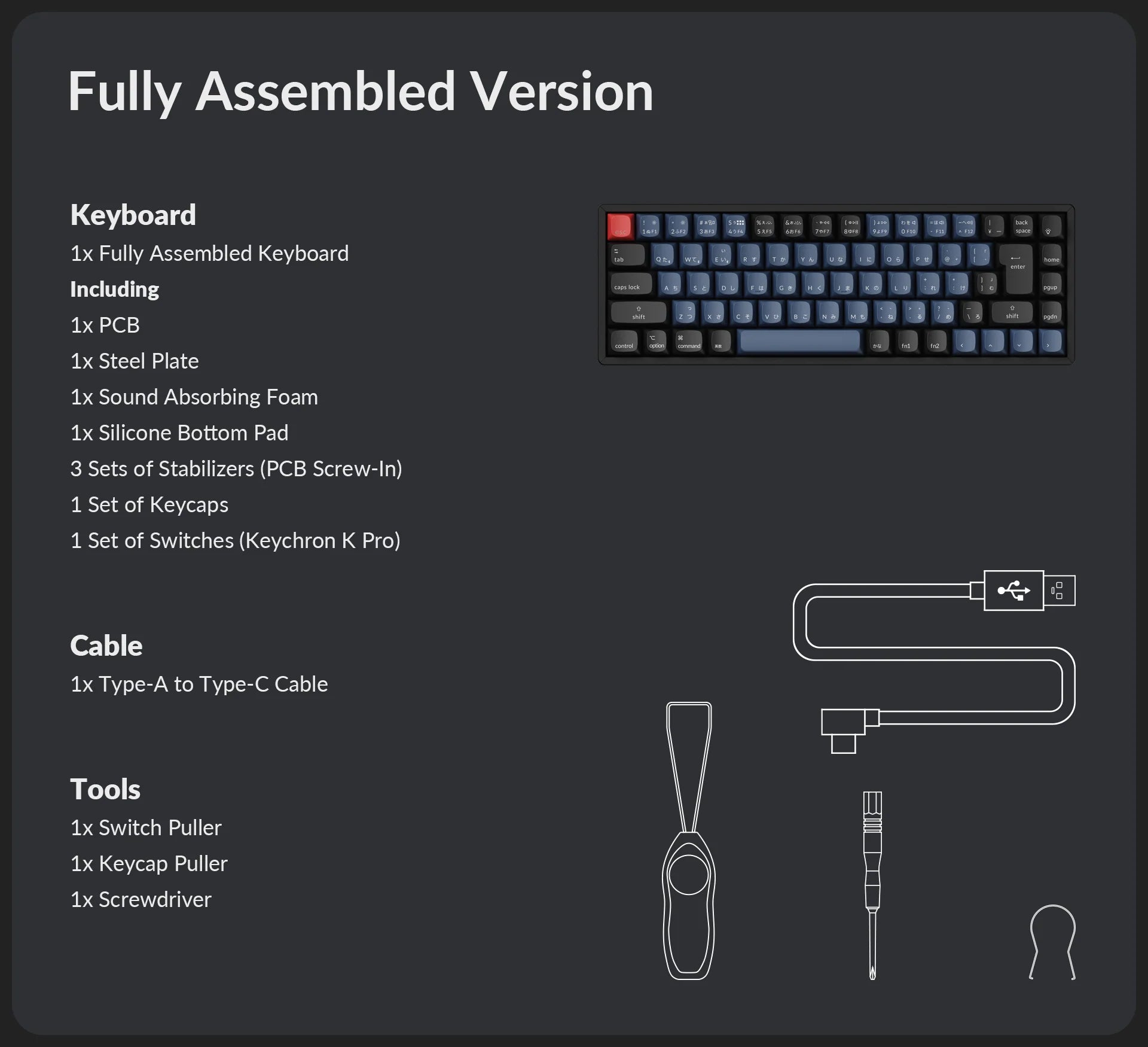 Keychron K6 Pro QMK/VIA ワイヤレス・メカニカルキーボード (日本JIS