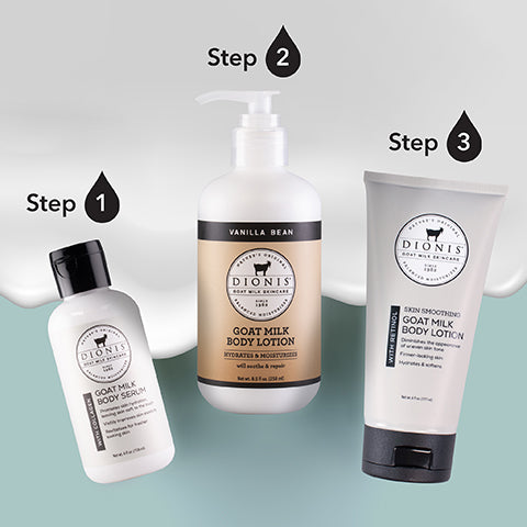 3 Step Body Care Routine