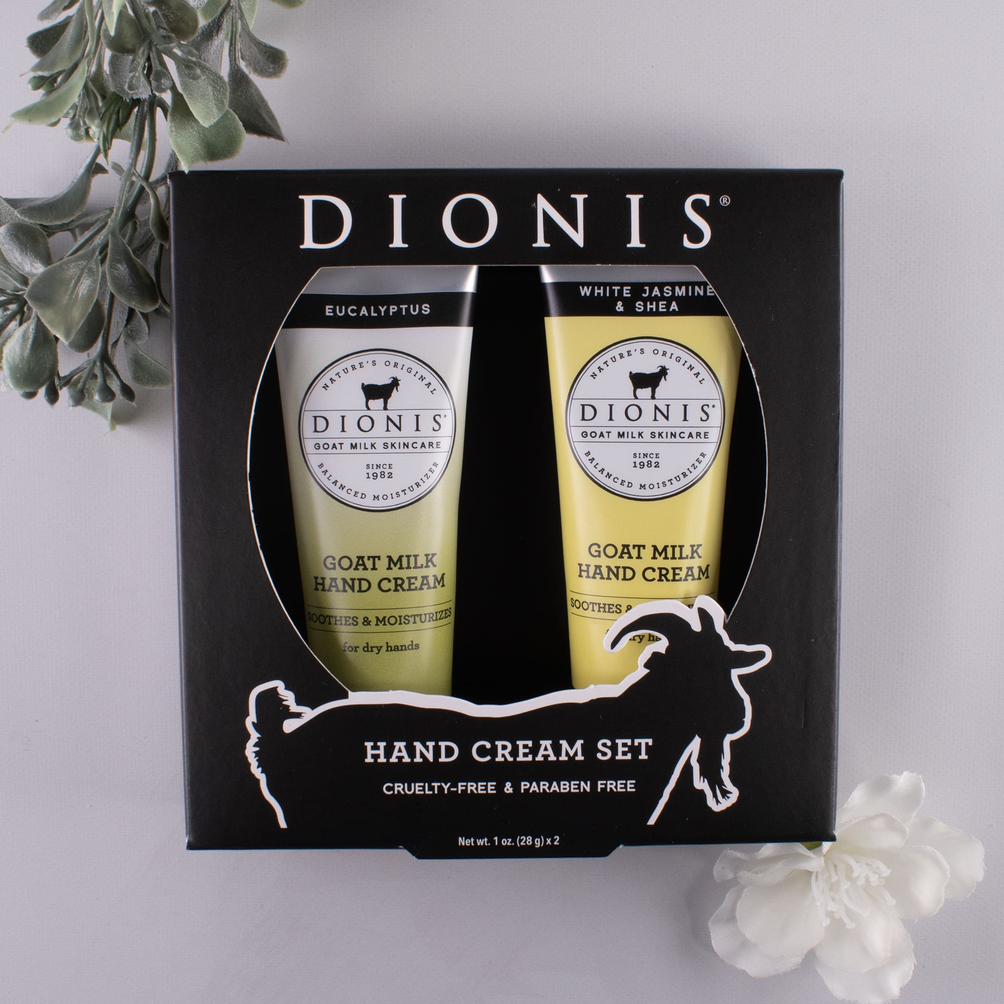 Jasmine Flowers Goat Milk Hand Cream Set • Dionis Goat Milk Skincare