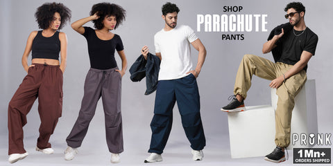 shop parachute pants
