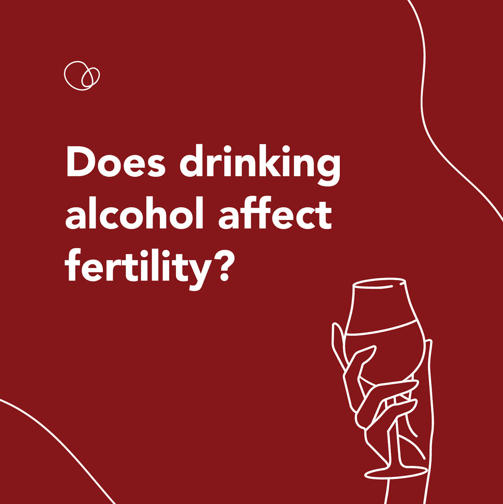 link between alcohol consumption and fertility levels 