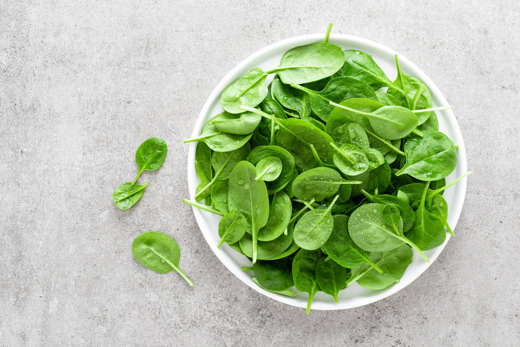 spinach food that increase fertility in females and males