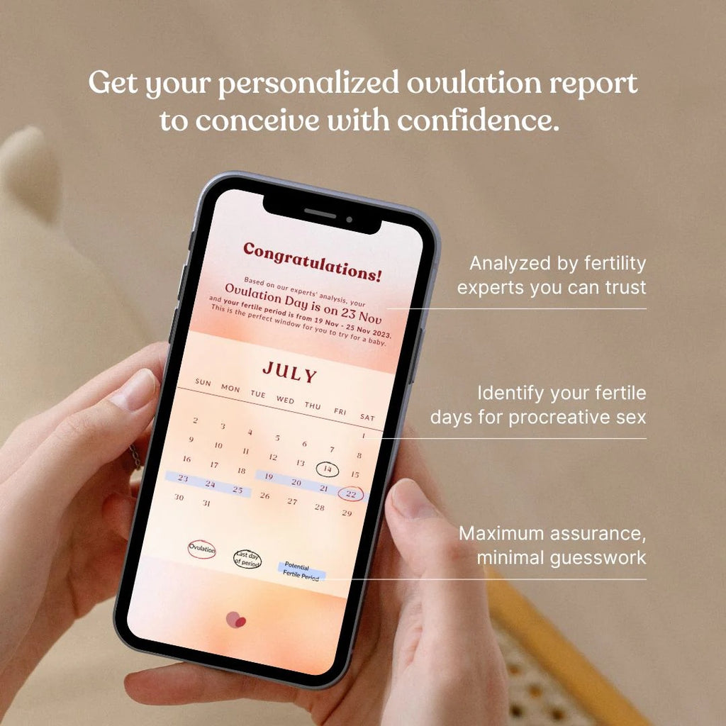 twoplus Ovulation Pro Read personalized ovulation tracking report