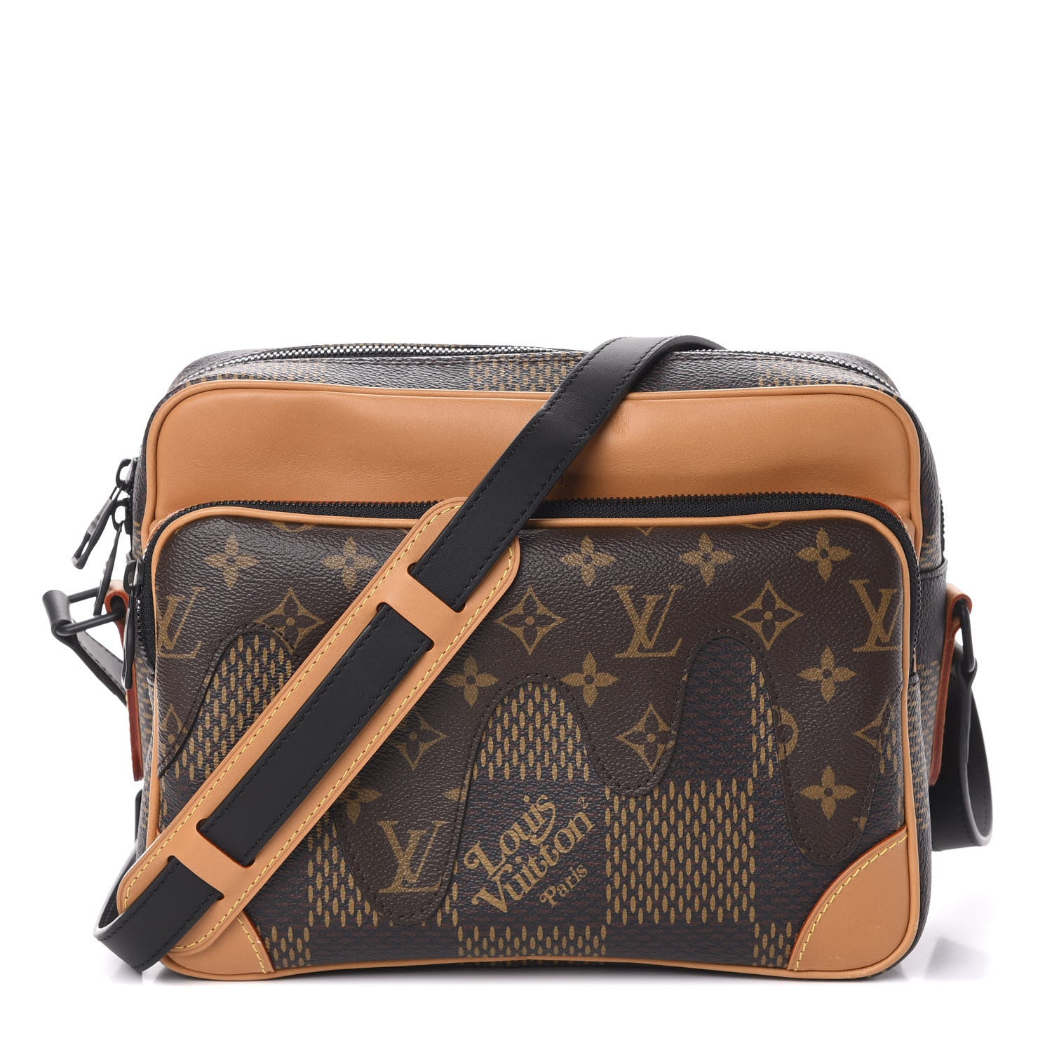 Like New) Louis Vuitton x Nigo Giant Damier Ebene Monogram Nano