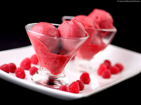 raspberry sorbet