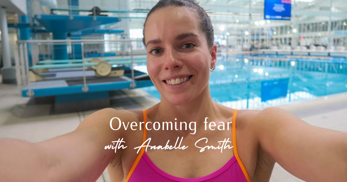 Overcoming fear with Anabelle Smith, banner image.