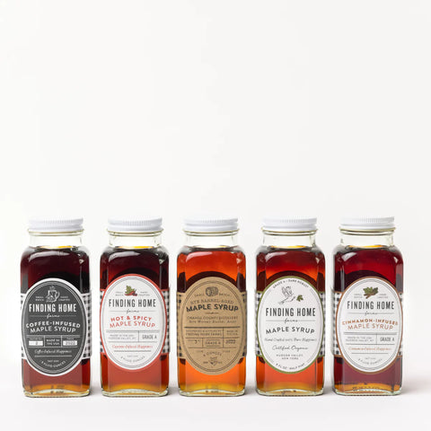 Finding Home Farms flavored maple syrup bundle