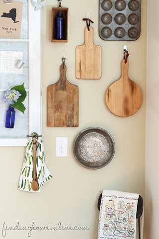 How To Display Cutting Boards In A Kitchen - Inspiration For Moms