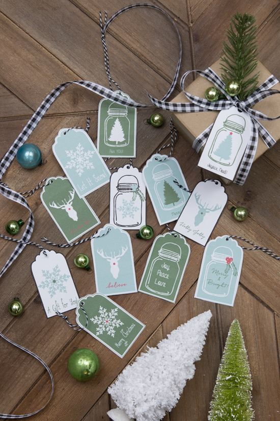 FREE Christmas Gift Labels - Cottage Chronicles