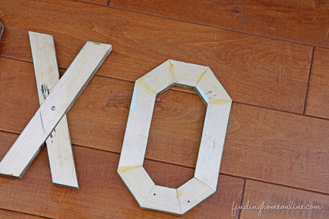 DIY Rustic Wood Letters and My Valentine