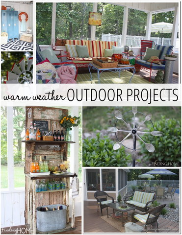 Warm Weather Outdoor Decorating Ideas
