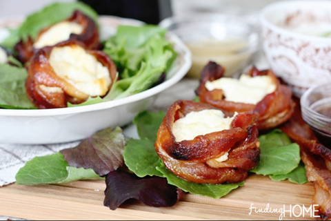 Recipe: Maple Bacon Cheese Cups