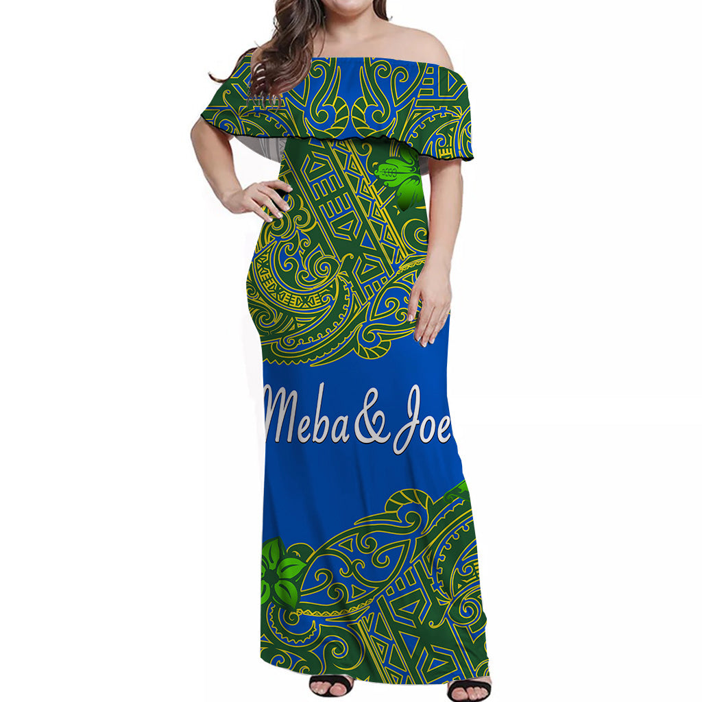Meba&Joe Combo Dress And Shirt Together Blue Melanesian Vibes LT8 ...
