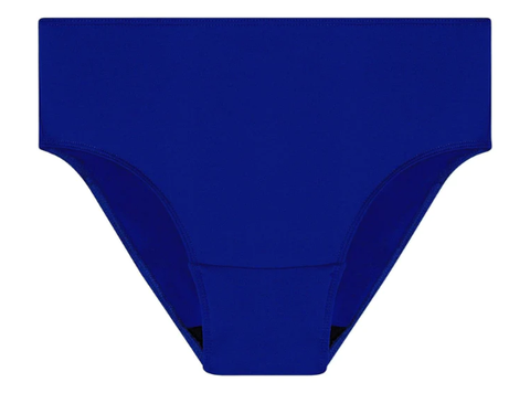 Ruby Love Brief Period Swim Bottom in Blue Waters (Navy)