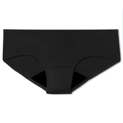 Mint Bamboo Period Underwear Hipster 2 Pack Black Size 14 Black