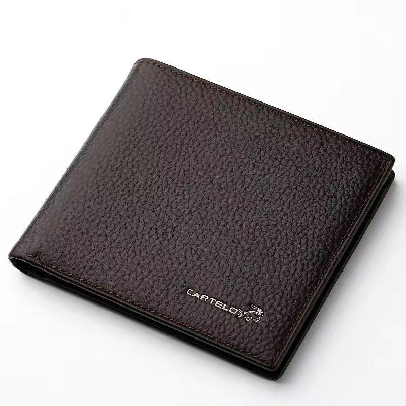 Wallet men's short fashion business wallet classic