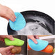 Silicone dishwashing sponge