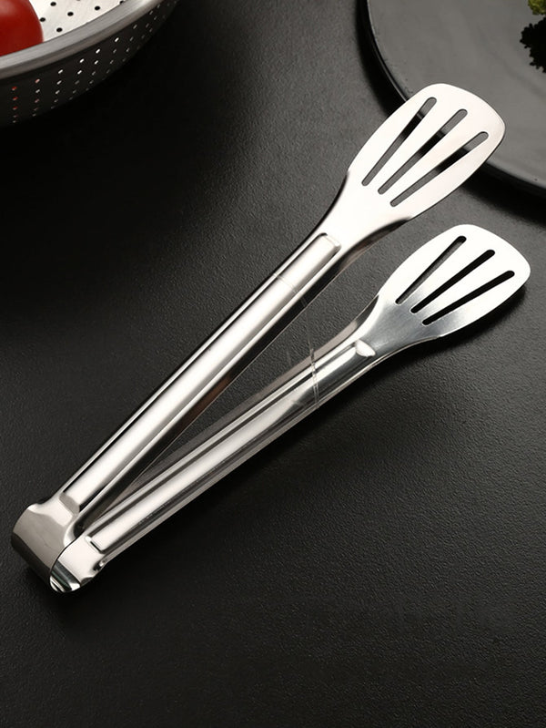 Stainless Steel Food Clip Tongs Kitchen Tool Anti-heat Bread Clip Buffet Cooking - Ecart