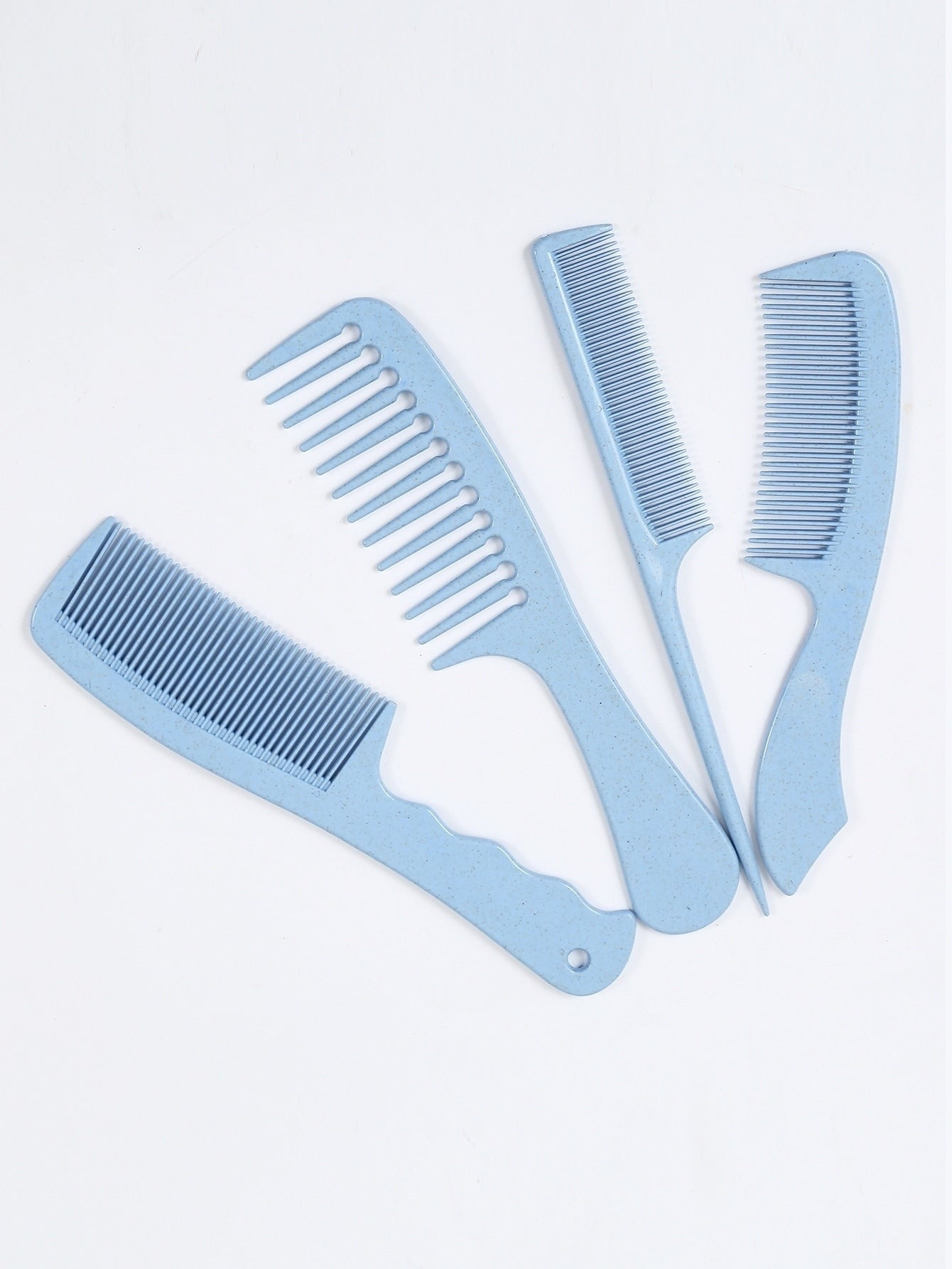 4pcs Solid Hair Comb Multipurpose Hair Combs/Professional Hair Styling Comb