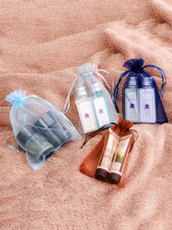 10pcs Cosmetic Drawstring Storage Bag Organza Pouch Bags Pouches - Ecart