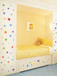 1sheet Kids Colorful Star Print Wall Sticker Decals Stickers DIY Removable - Ecart