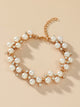 Faux Pearls Decor Bracelet for Women Girls Jewelry Fashion Accessories Accessory Gifts for Her