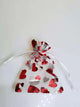 10pcs Heart Print Drawstring Storage Bag  Jewelry Bags Candy Gift Pouch - Ecart