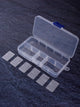 1pc Multi-grid Jewelry Storage Box Plastic Compartment Container, Bead Storage - Ecart