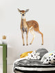 Deer Print Kids Wall Sticker for Kids Room Nursery Baby Room Wall Decor Decal - Ecart