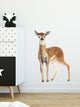 Deer Print Kids Wall Sticker for Kids Room Nursery Baby Room Wall Decor Decal - Ecart