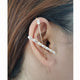 Temperament Cold Wind Piercing Ear Acupuncture Ring - Ecart