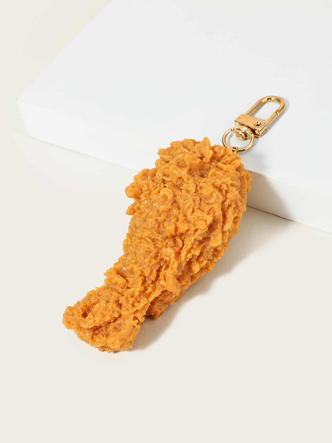 New Fried Chicken Drumsticks Bag Charm Birthday Gift Car Keys Chain Ring Jewelry