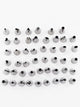 48pcs Stainless Steel Piping Nozzle Pastry Icing Tip Cake Cupcake Decorator