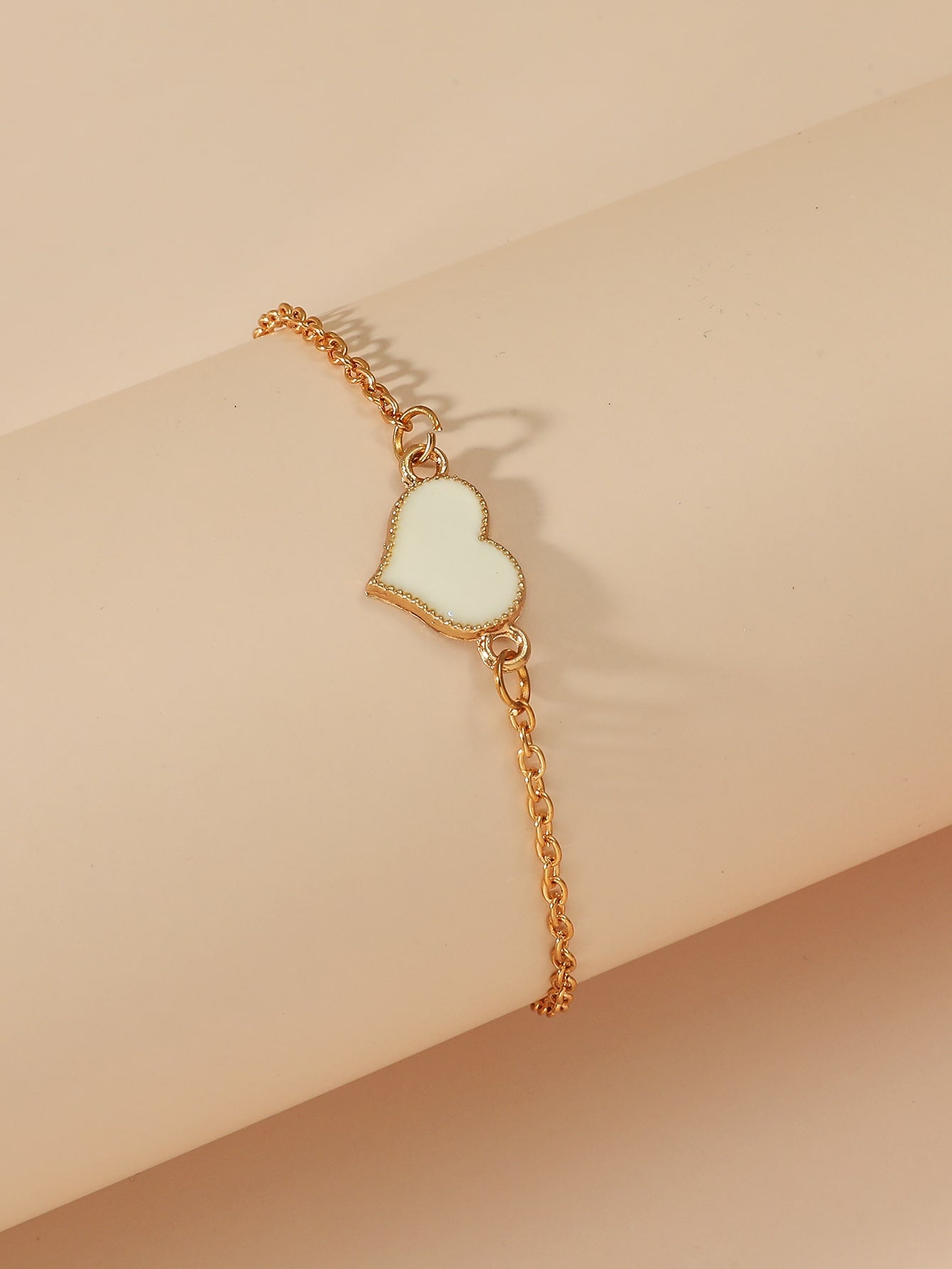 Cute Heart Detail Bracelet for Women Girls Gifts for Her Jewelry Accessories Fashion Accessory