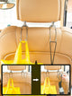 1pc Car Seat Back Metal Hook Headrest Hook Car Rear Seat Storage Rack Hanger - Ecart