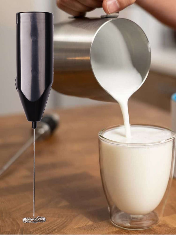 Electric Whisk Kitchen Egg Mini Coffee Blender Automatic Milk Foaming Device - Ecart