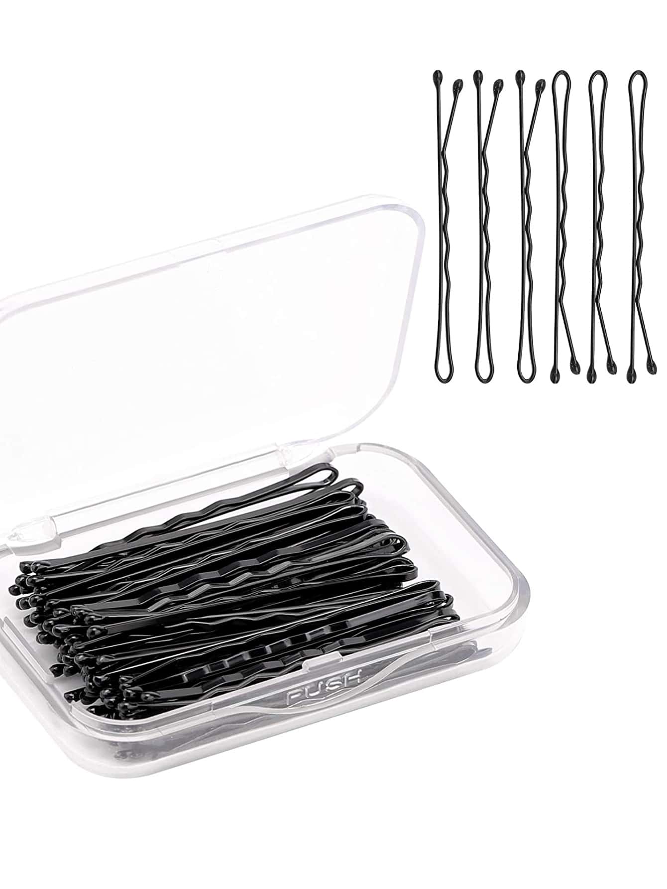 1box Plain Bobby Pin Alloy Bobby Pins Hair Clips Hairpins Barret