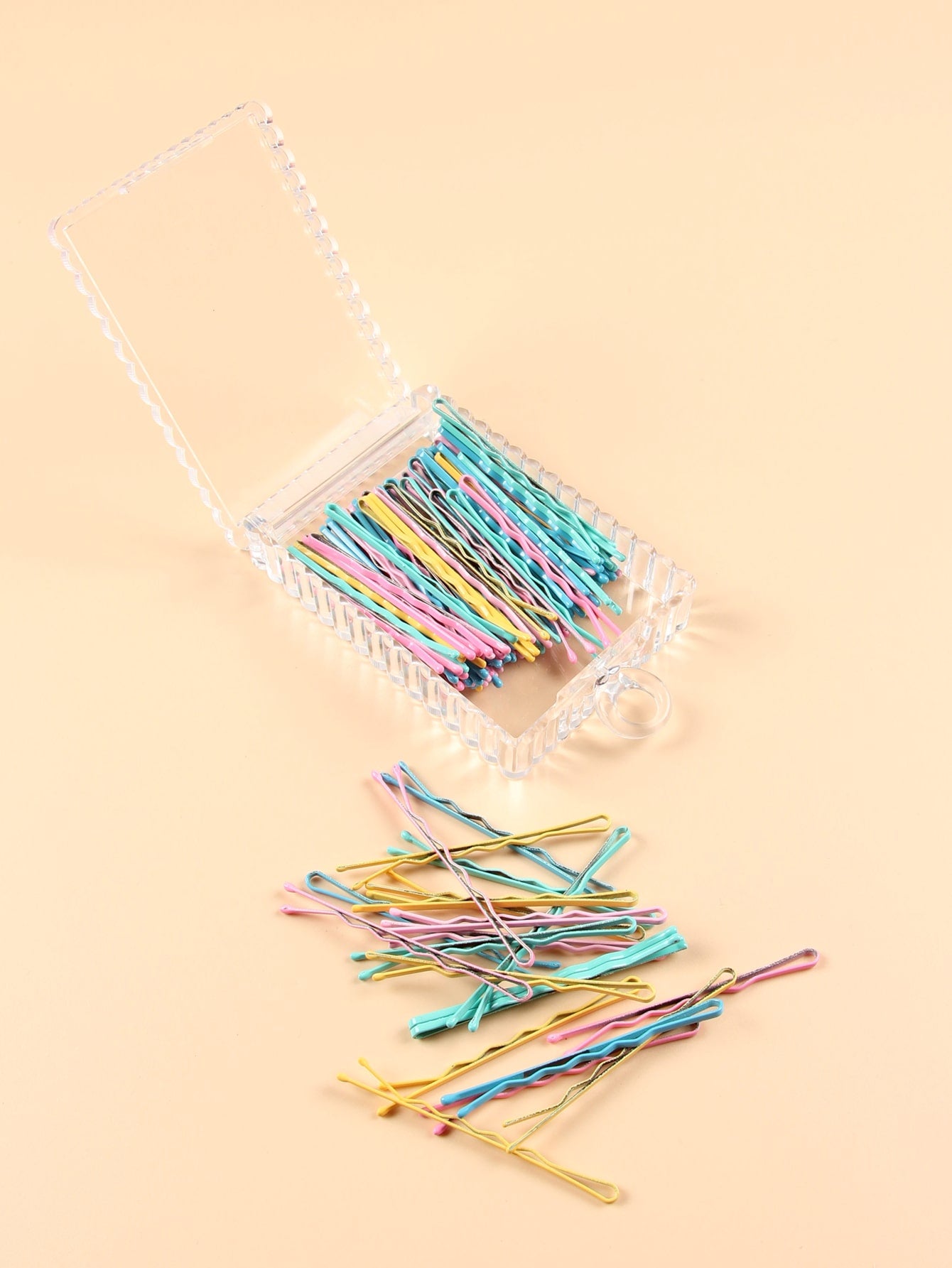 80pcs Simple Bobby Pin Hair Pins for Women Girls Fashion Styling Hair