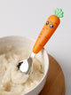 1pc Carrot Design Spoon Cute Cartoon Carrot Cutlery Food Material Kid - Ecart