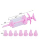 9pcs Baking Piping Tip Set Cake Cupcake Decorating Tip Set Icing Piping Syringe - Ecart