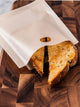 2pcs Parchment Grease-Resistant Waxed Bite Bakery Bag Grease-Resistant Waxed - Ecart