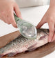 1pc Random Color Fish Scale Remover With Lid Scales Cleaning Scraper Knife