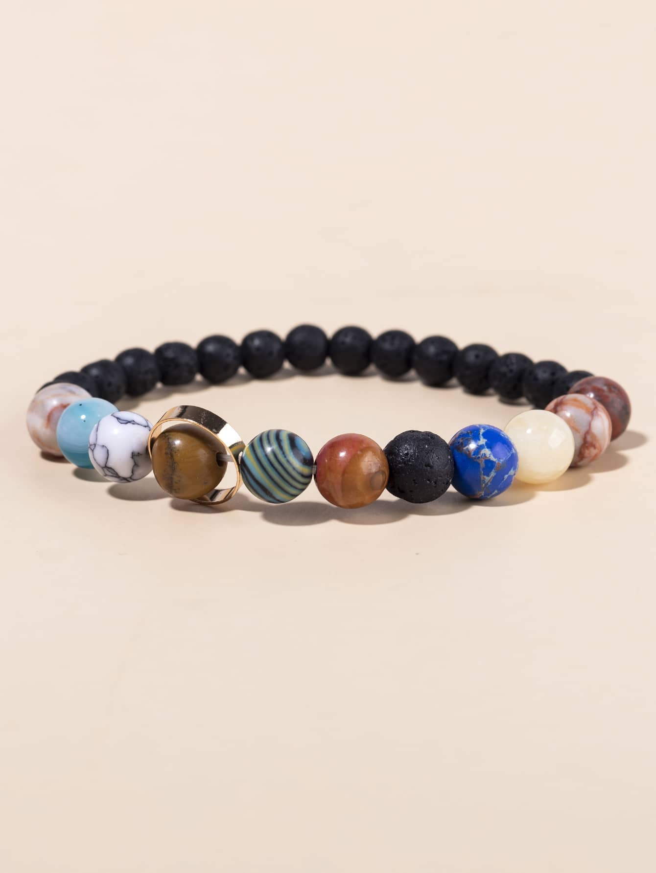 Planet Decor Beaded Bracelet Stretch Bracelets for Women Jewelry Gift Fashion Accessories