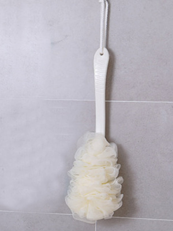 Long Handle Bath Brush Shower Scrubber Loofah Sponge Bath Back Brush - Ecart