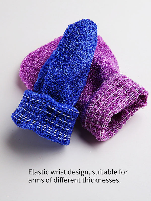 1pc Random Color Exfoliating Bath Glove Cleaning Glove Bath Glove - Ecart