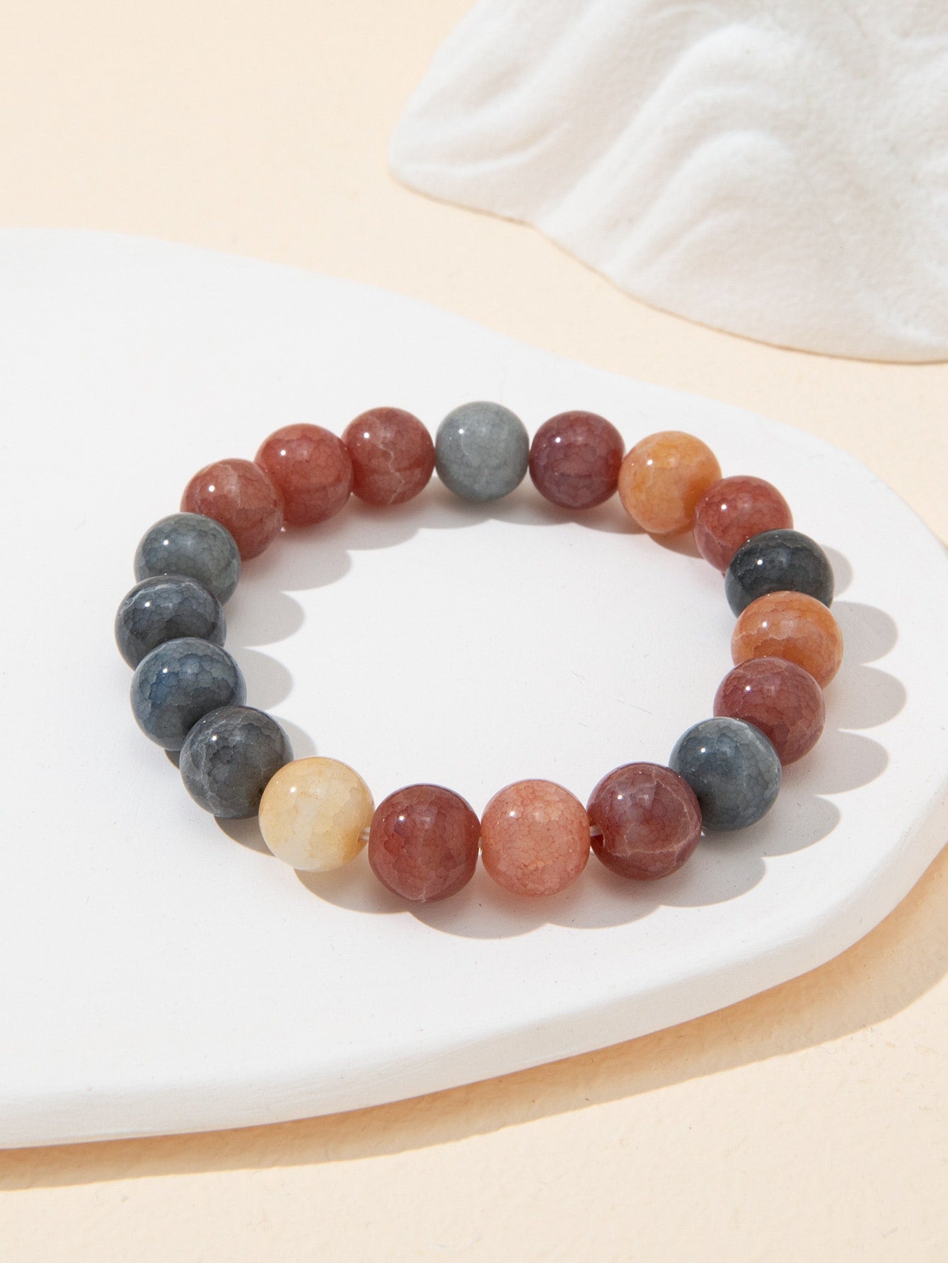 Colorful Beaded Bracelet Stretch Bracelets for Women Jewelry Gift Fashion Accessories